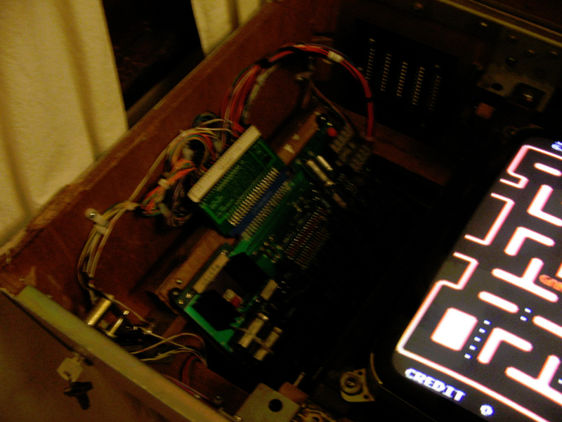 Ms.Pacman Board with Jamma Adaptor